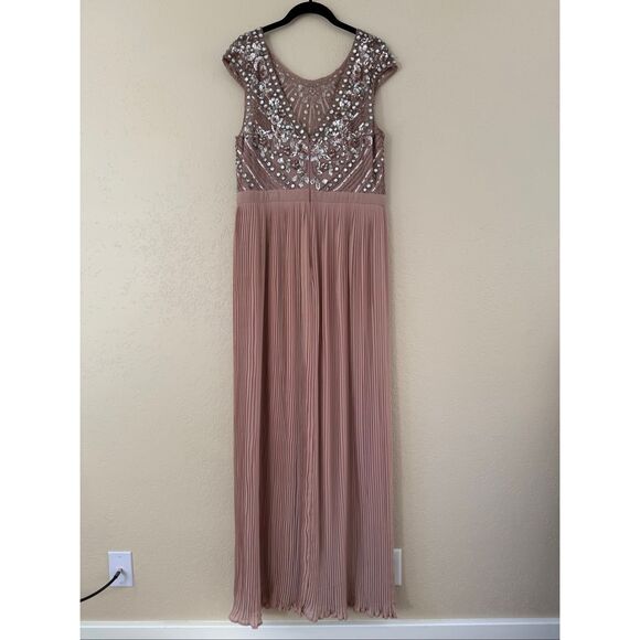 Aidan Mattox Beaded Gown - Picture 2 of 7